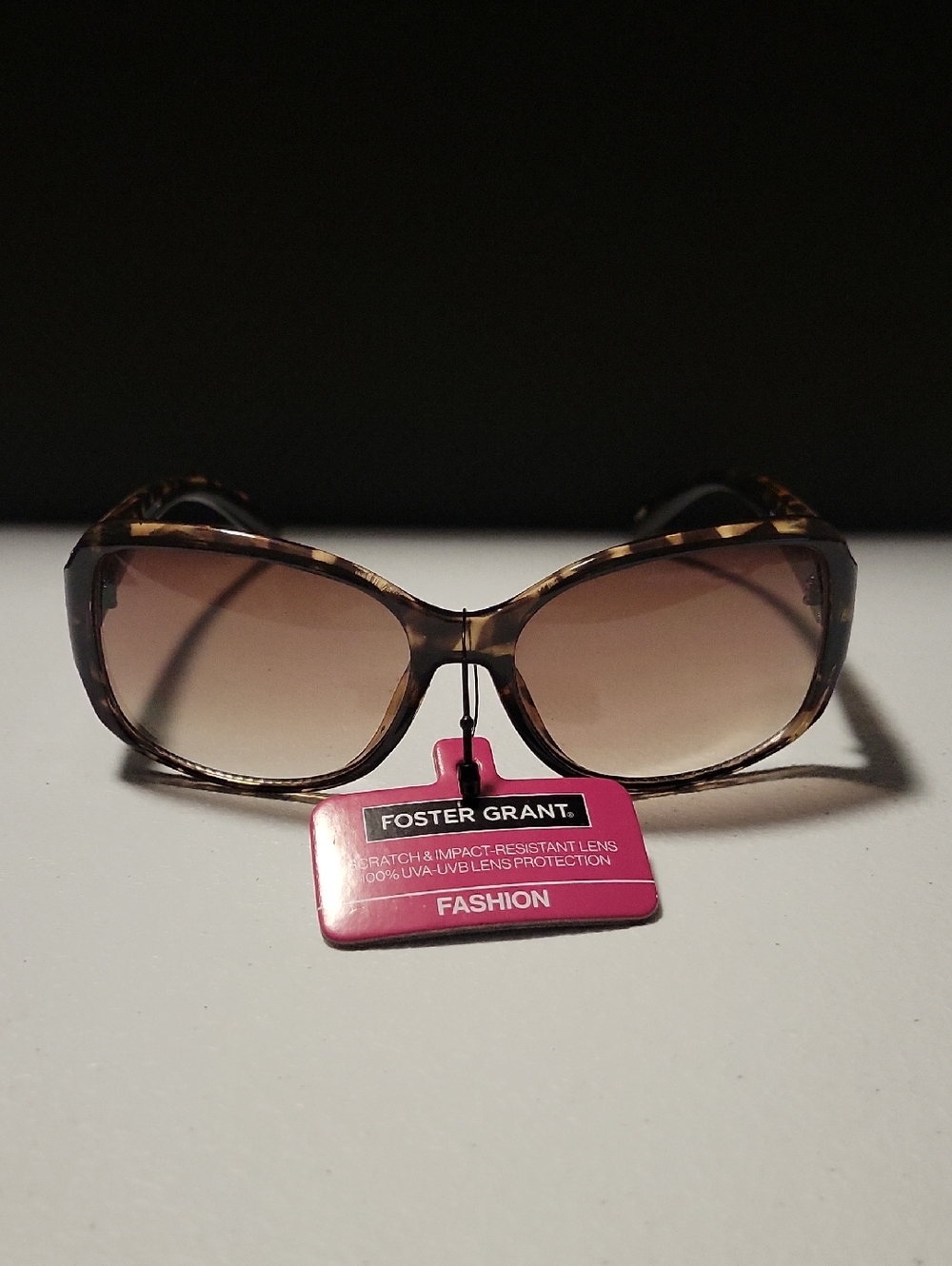 Foster Grant Women's Tortoiseshell Gradient Sunglasses - Brown